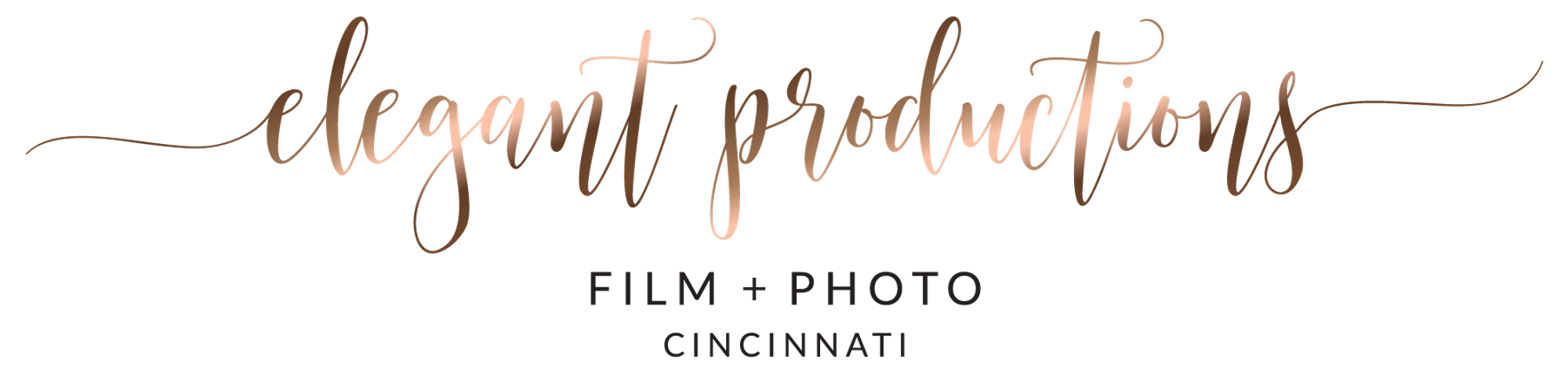 Elegant Productions Cincinnati Wedding Videographer and Photographer
